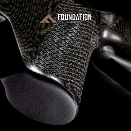 Foundation Sampson in Black Micarta