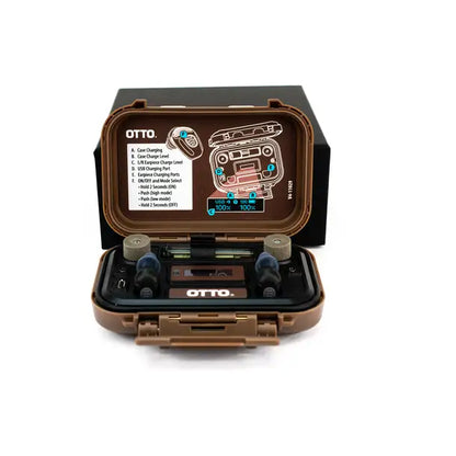 OTTO V4-11029 NoizeBarrier Micro High-Definition Electronic Earplugs